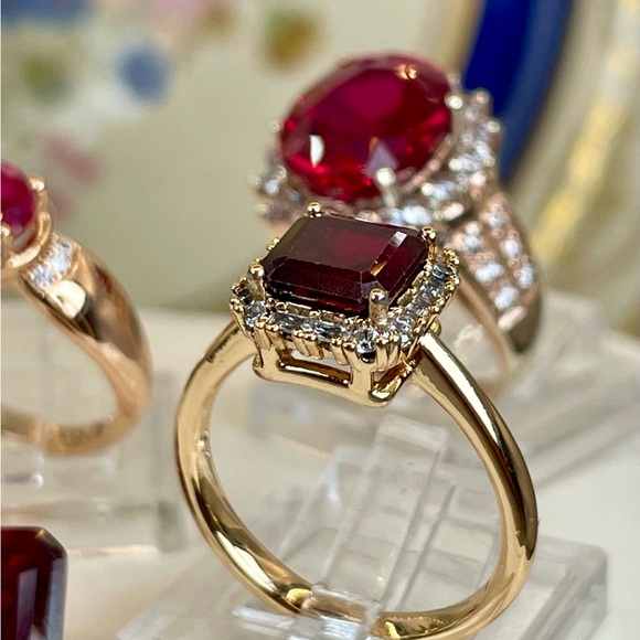 PRIVATE LISTING Ruby Rings - Picture 7 of 17